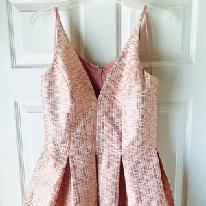 Pink Gold party dress